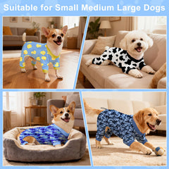 Bienbee pijamas para perros, patrón corazones, ideal para sesiones de fotos.