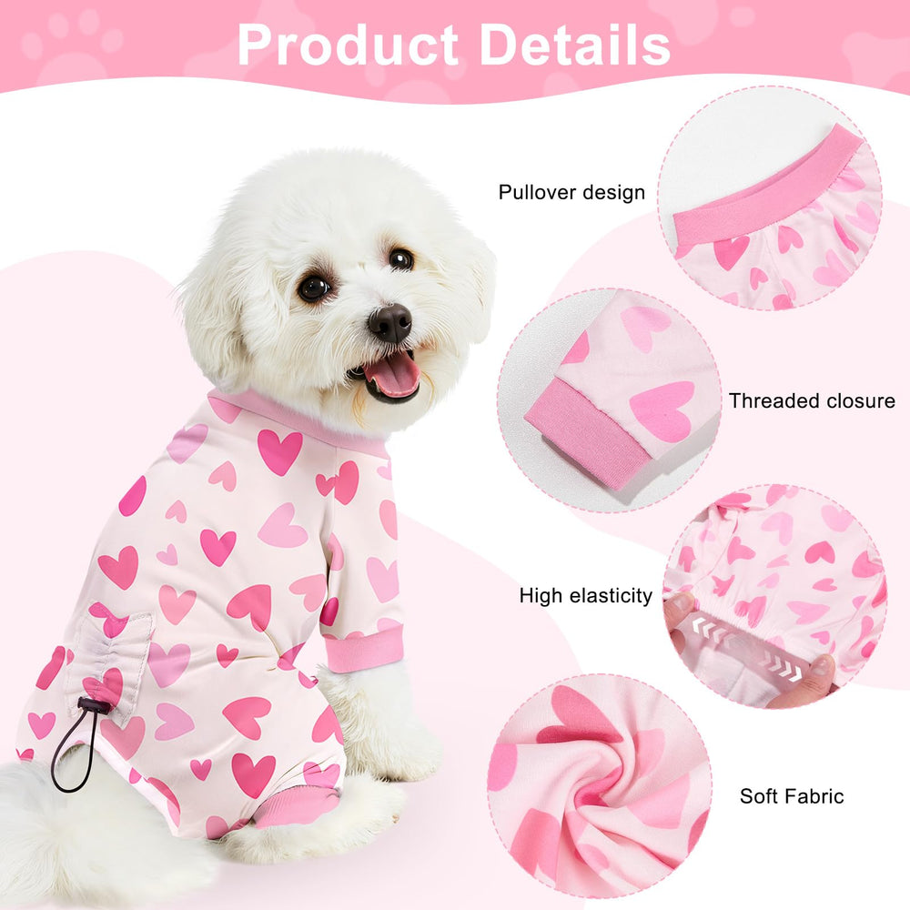 Bienbee pijamas disponibles en tallas para perros pequeños, medianos y grandes.