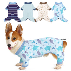 Bienbee pijamas para perros con patrones divertidos, ideales para sesiones de fotos y juego.