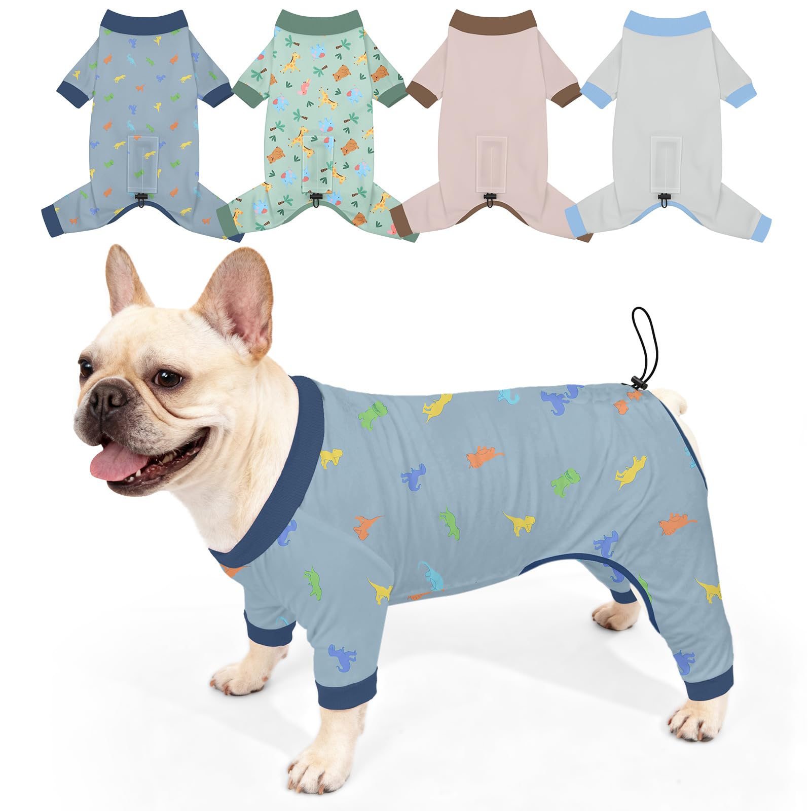 Bienbee pijamas para perros con mariposas, cómodo para dormir
