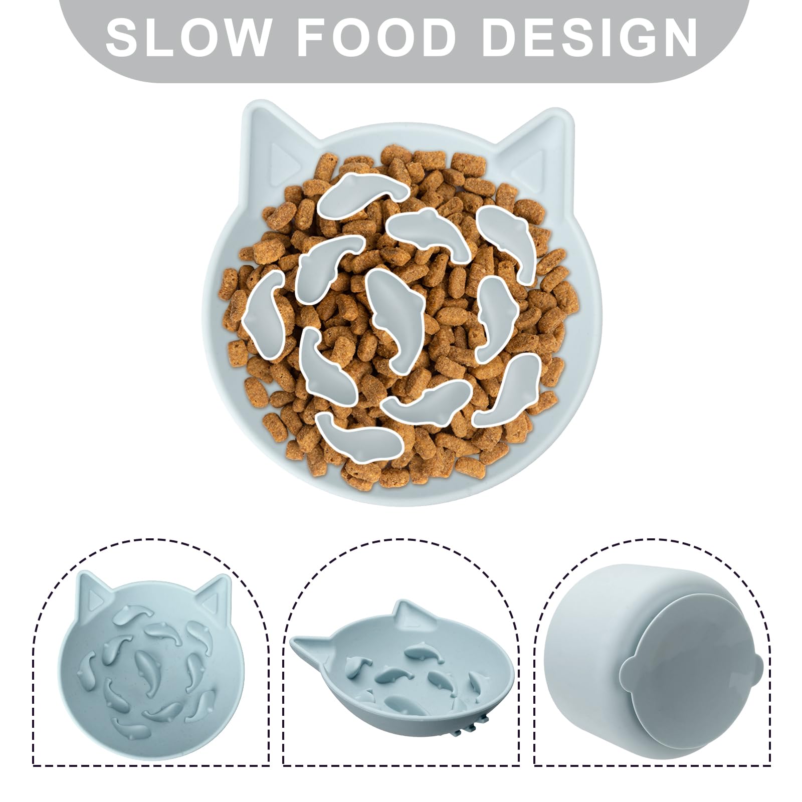 Bikabpet silicona grado alimentario, material duradero y seguro
