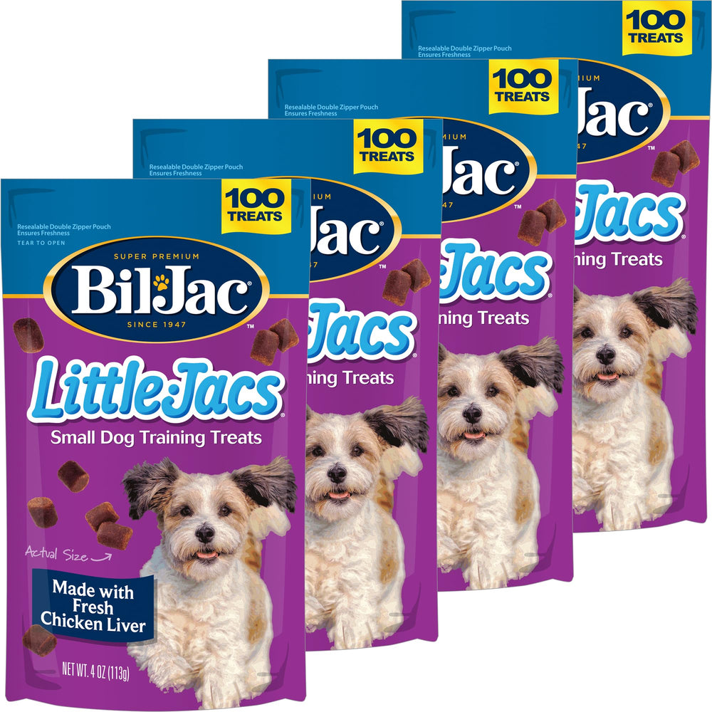 Bil-Jac Little Jacs con empaque de doble cierre para conservar la frescura