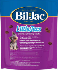 Bil-Jac Little Jacs: golosinas de pollo hígado con textura suave para premiar.