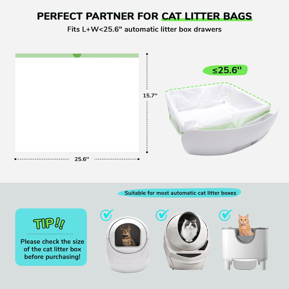 Bilibara bolsas resistentes para arena de gato, resistente a desgarros.