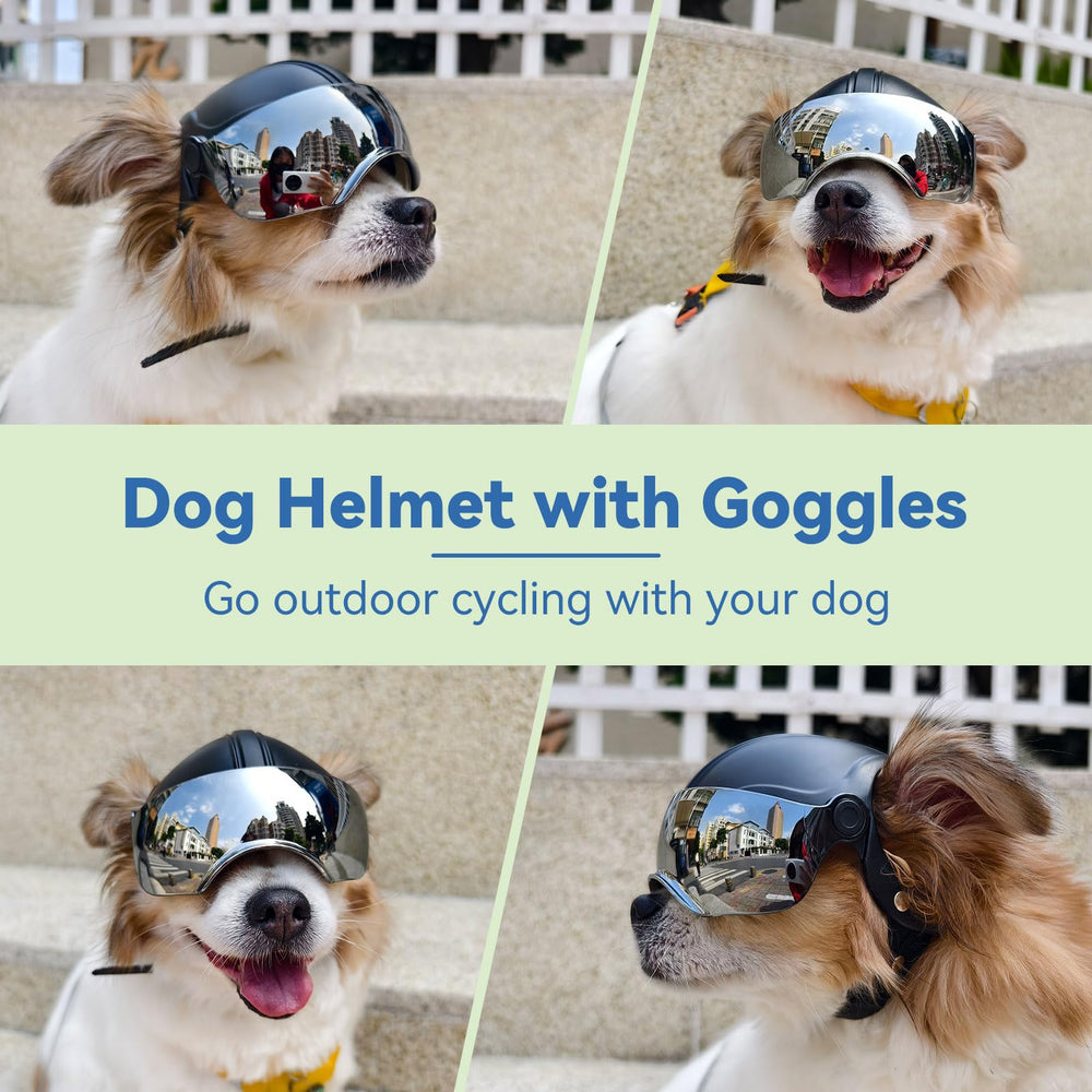 Interior acolchado de casco Billionchains para perros pequeños, confort durante el uso