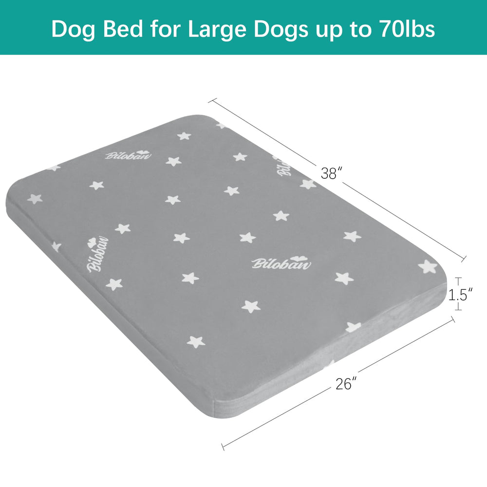 Cama Biloban para perros grandes con diseño espacioso y soporte firme