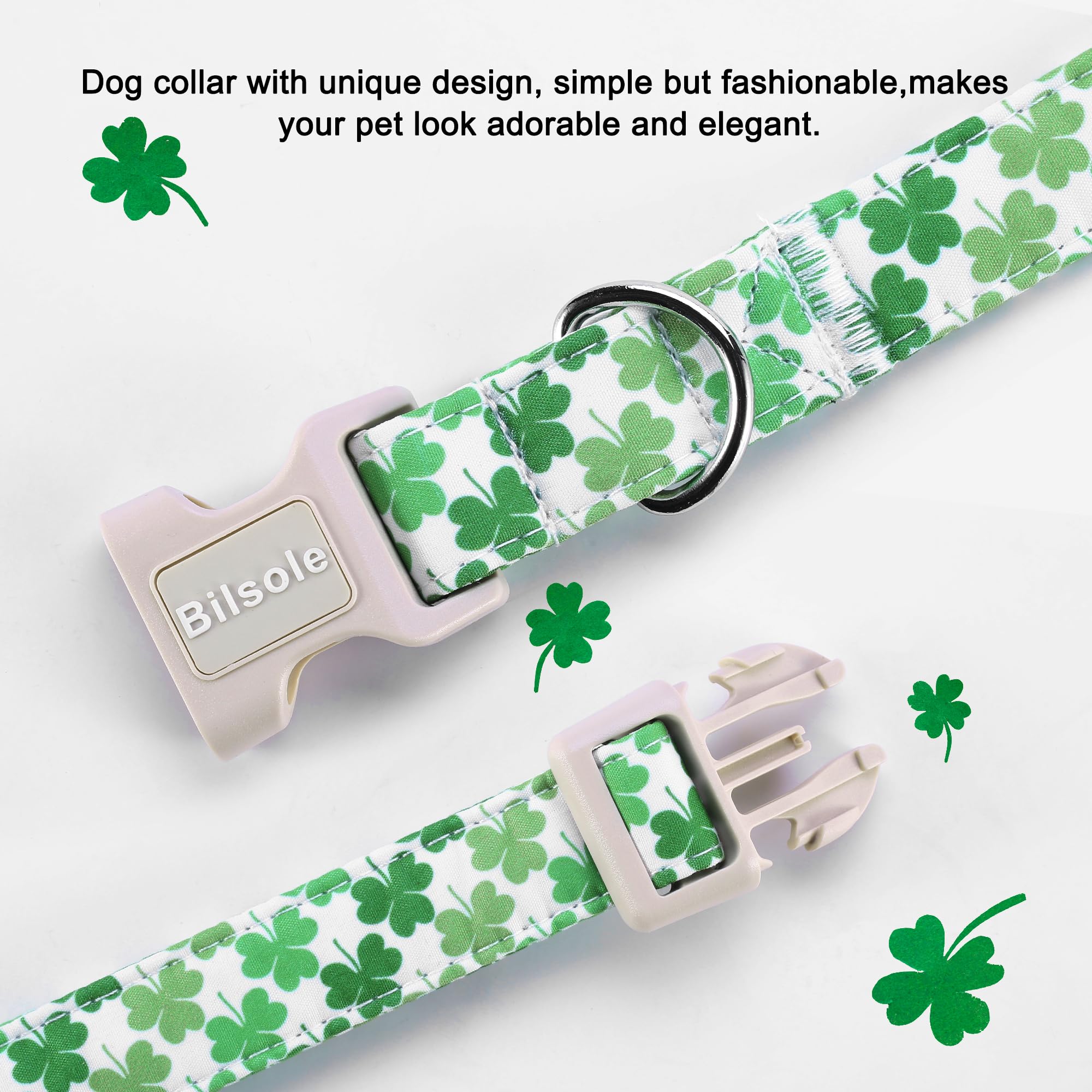 Colar Bilsole material algodon, ligero y transpirable para perros activos