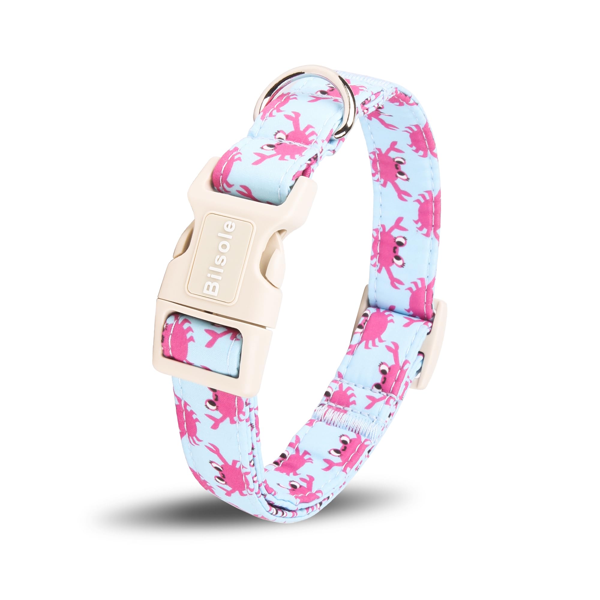 Collar Bilsole verano cangrejo: lavado a mano mantiene color y forma.