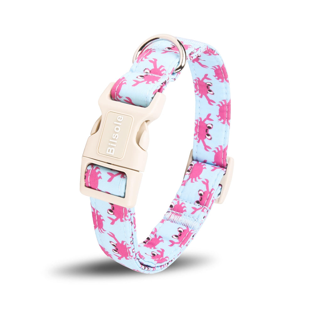 Collar Bilsole verano cangrejo: lavado a mano mantiene color y forma.