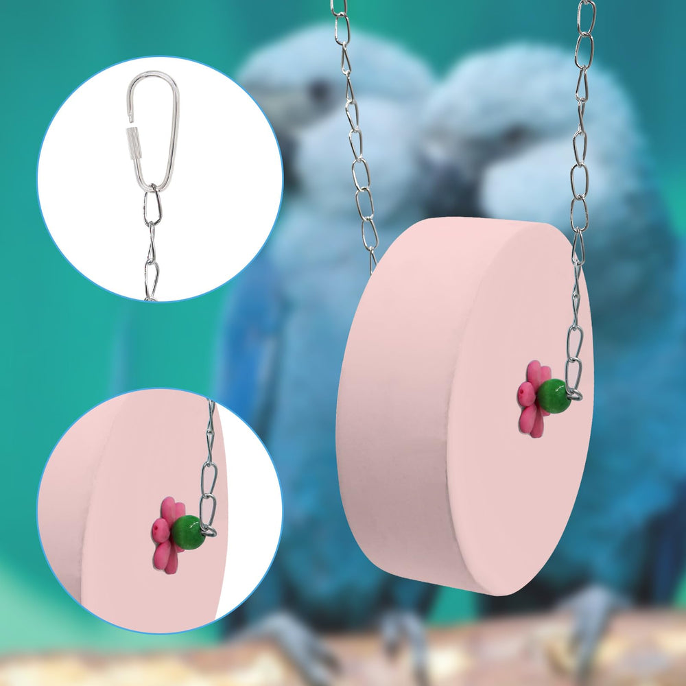 Superficie texturada en piedra mineral para desgaste natural del pico.