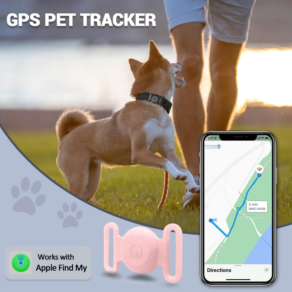 Bingolar rastreador GPS para perro IPX8, resistente al agua para todo clima.
