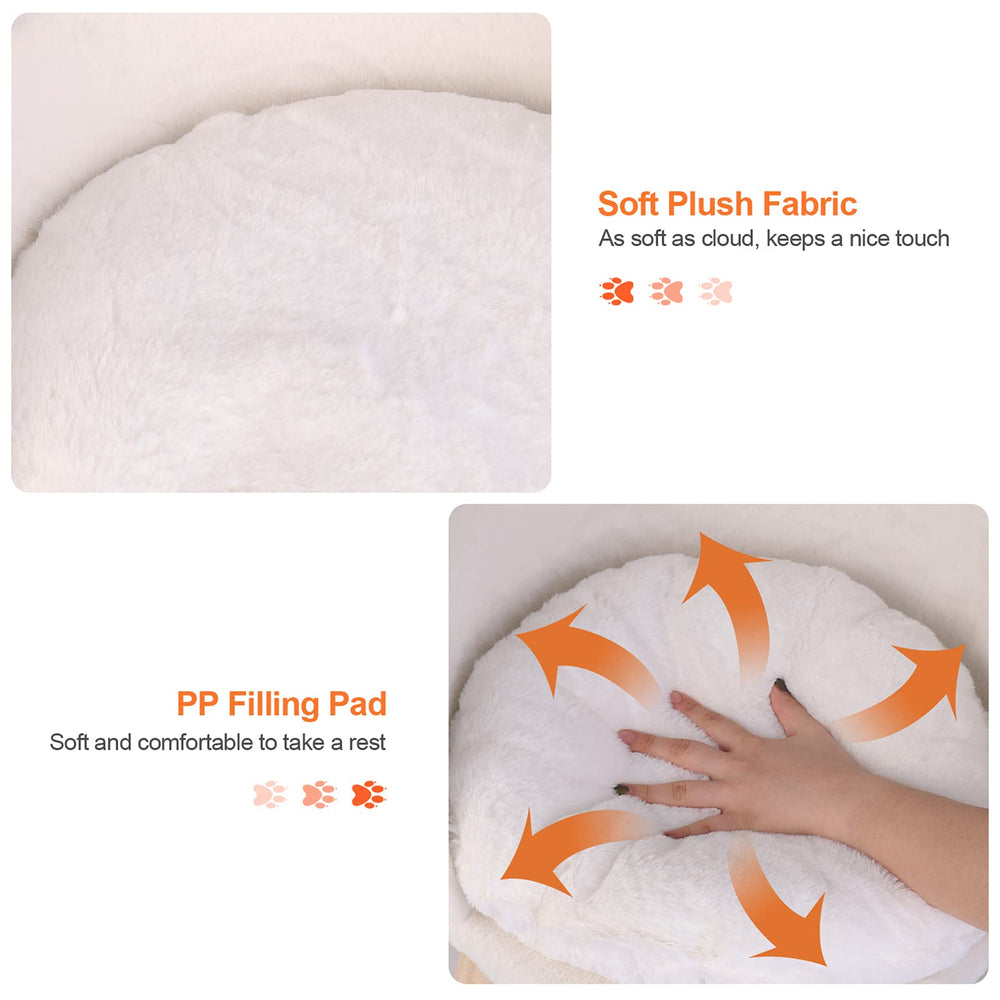 Patas antideslizantes BingoPaw con base de madera estable protegen suelos.