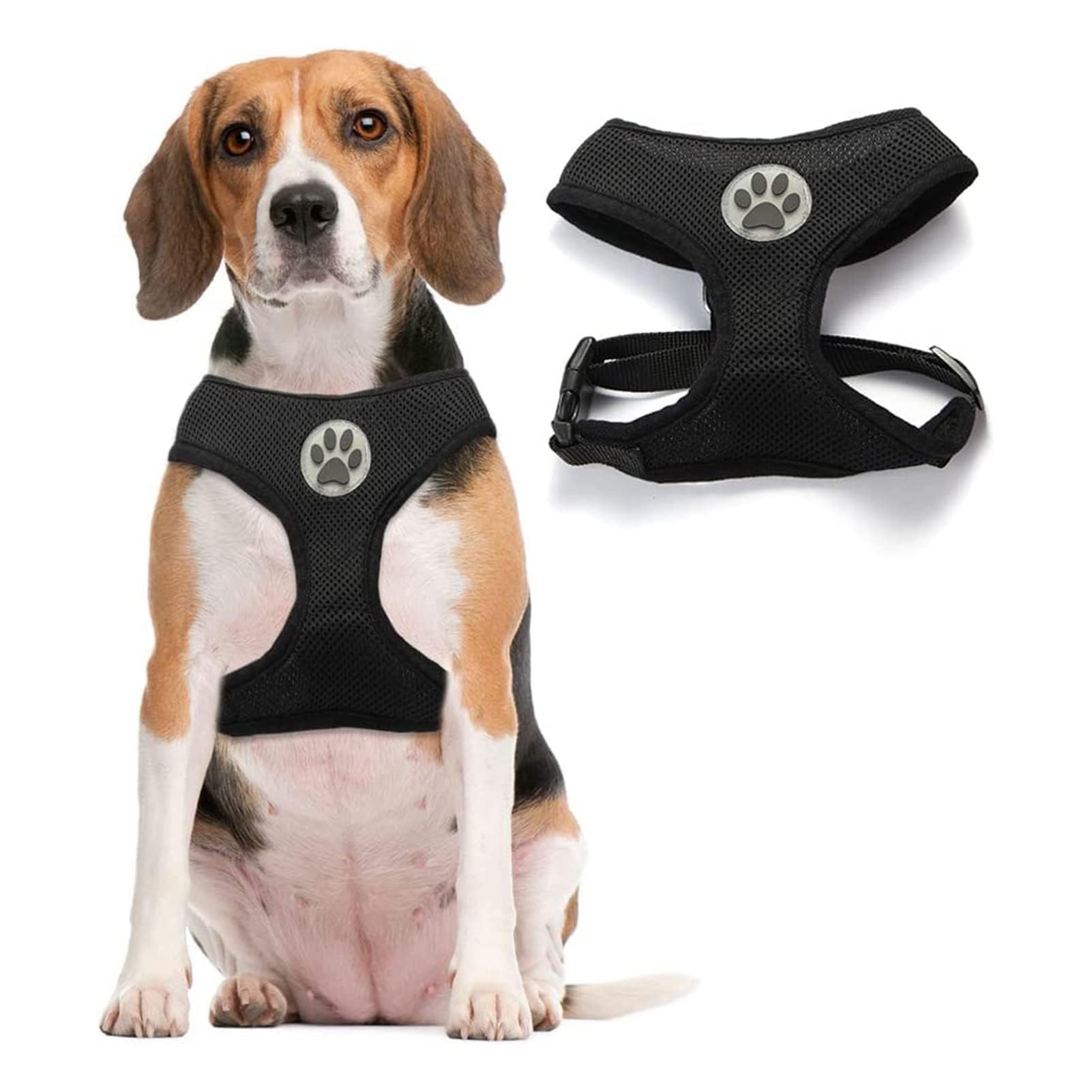 Arnés Bingpet para perro pequeño con malla transpirable para comodidad diaria.