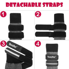 Calcetines impermeables BingPet para patas: pies secos bajo la lluvia.