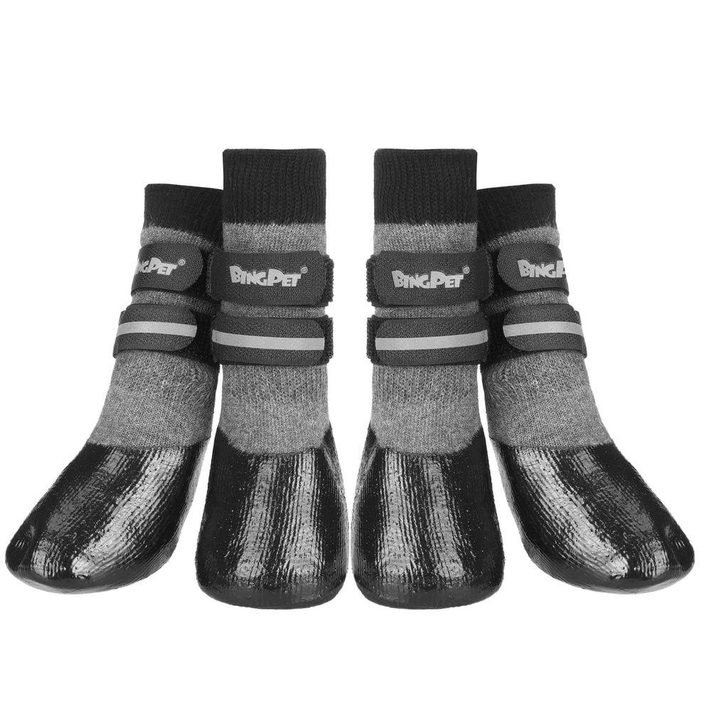 BingPet calcetines para perro en suelos de madera: mayor agarre y protección.