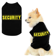 Camiseta BINGPET con seguridad bordada para paseos y visibilidad