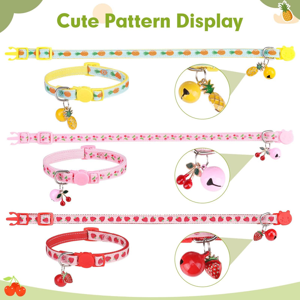 Regalo ideal para gatos: tres collares BINGPET con cascabel desmontable.