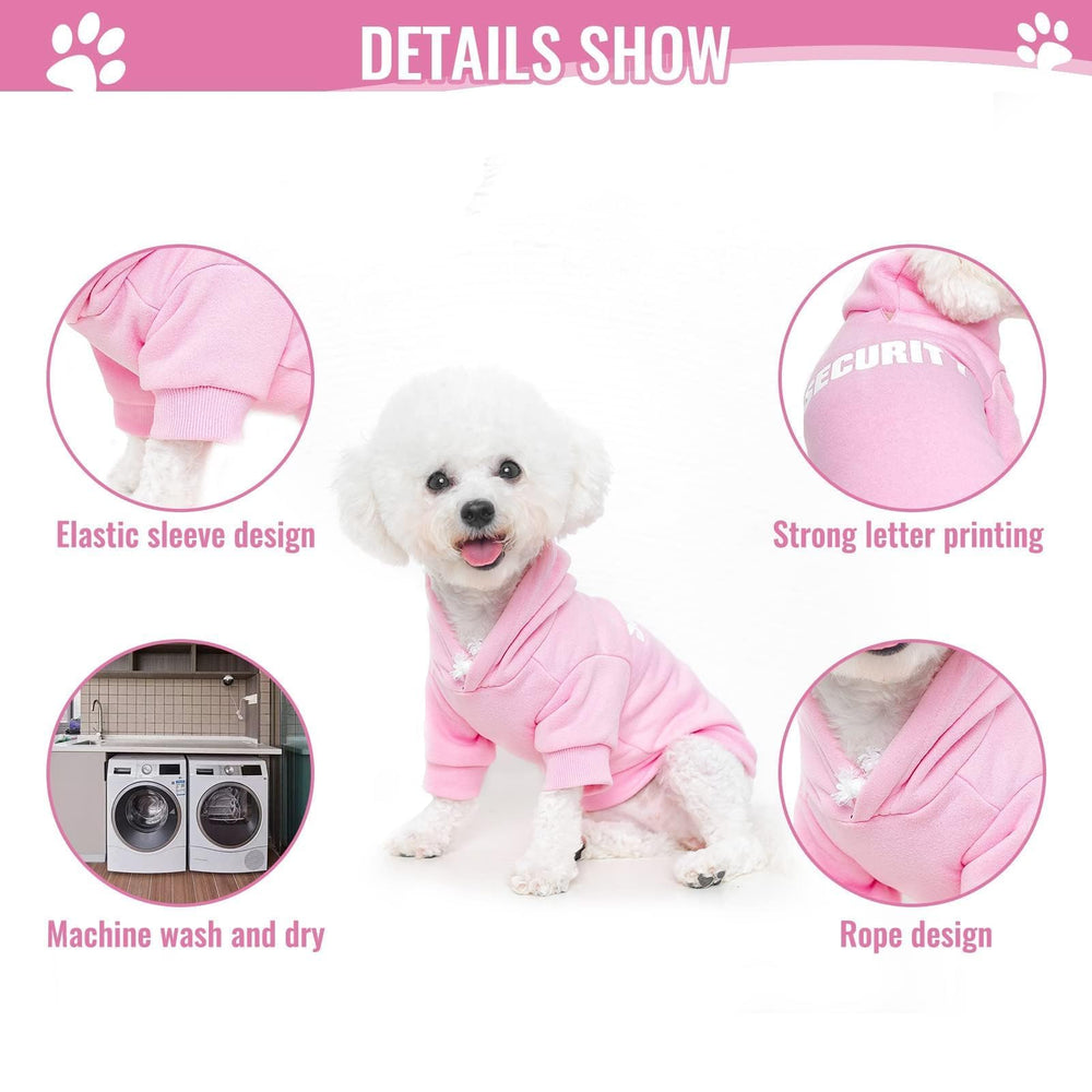 BINGPET sudadera capucha, ajuste cómodo para días de frío.