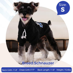 Sudadera BingPet con forro térmico, mantiene al perro cálido.