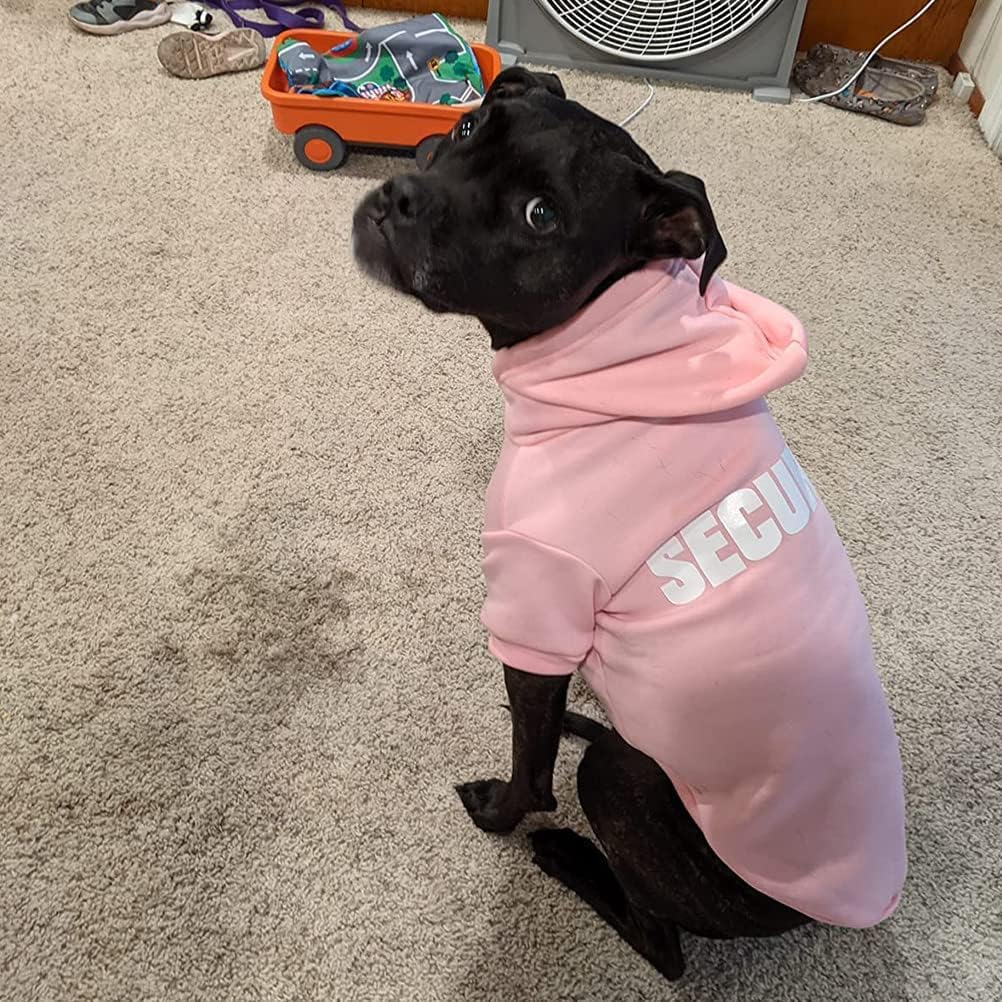 BINGPET sudadera para perro con puños elásticos, ajuste seguro para juegos.