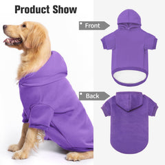 Sudadera para perro BINGPET con tallas múltiples, ajuste para varias razas.