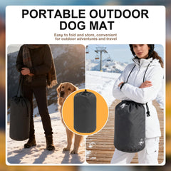 Cama BINGPET impermeable de tela Oxford, resistente a la intemperie