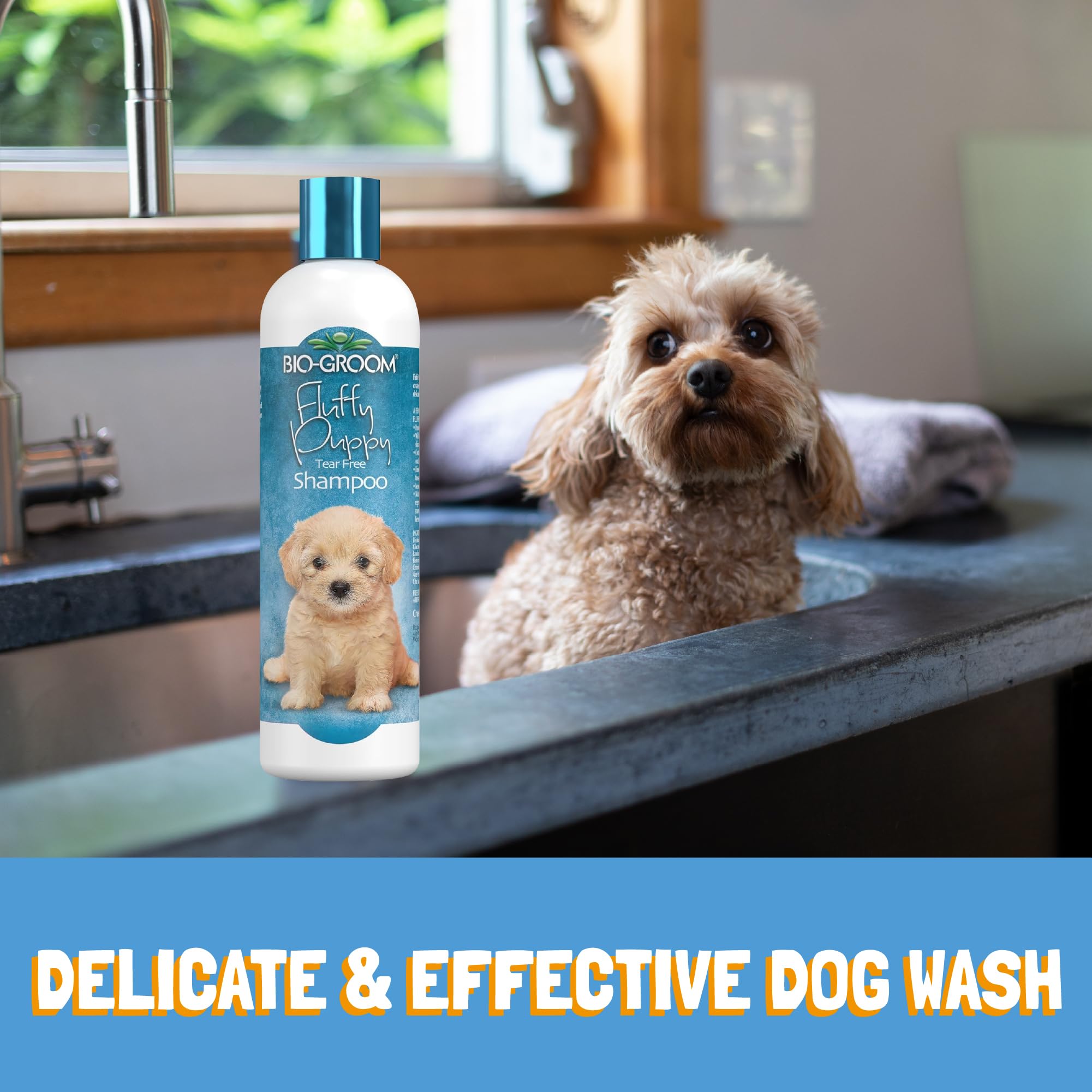 Ideal para cachorros inquietos y piel sensible durante el baño