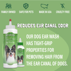 Orejas limpias y cuidadas con Bio-Groom para perros