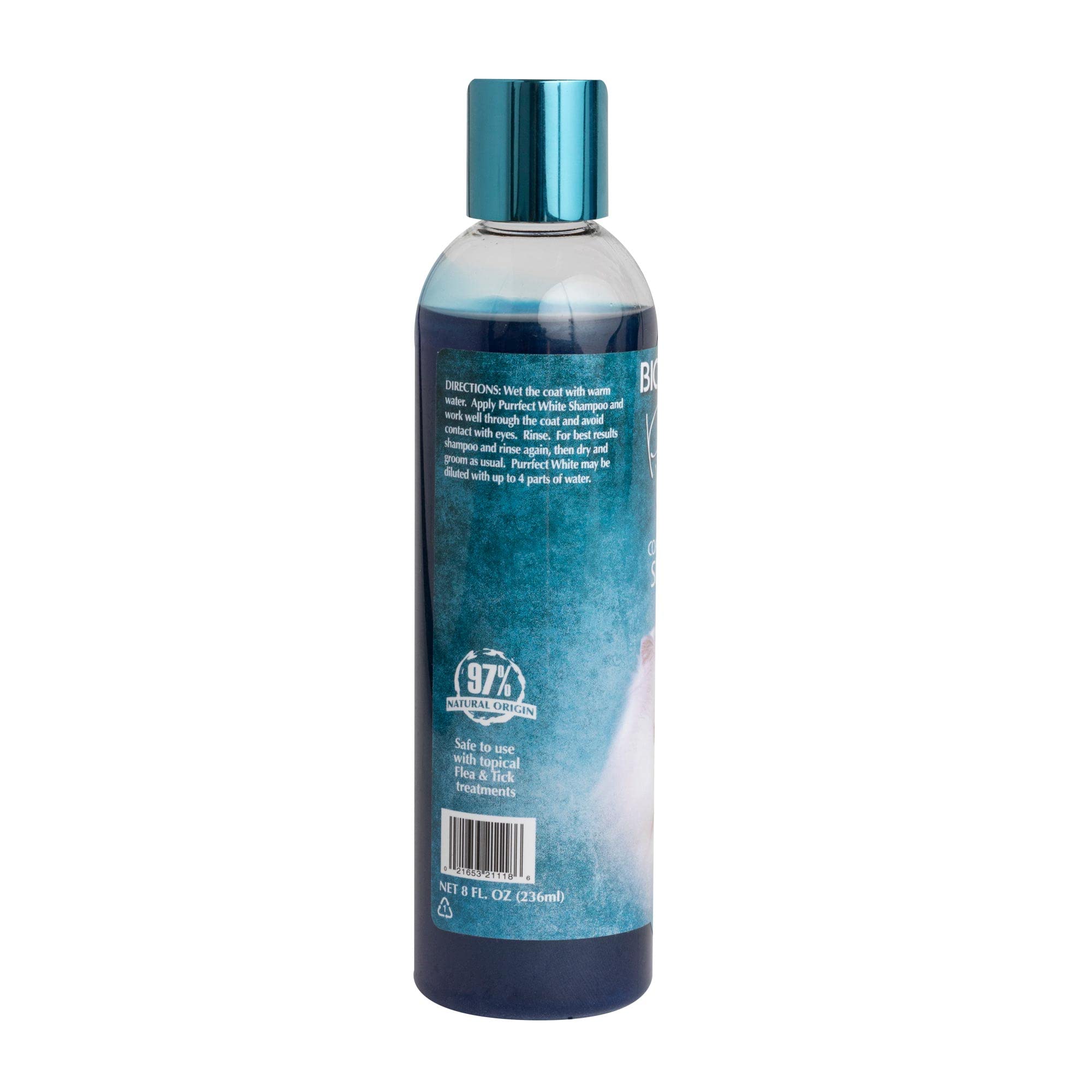 Bio-Groom Purrfect White, fórmula libre de jabón y parabenos, apta para gatitos