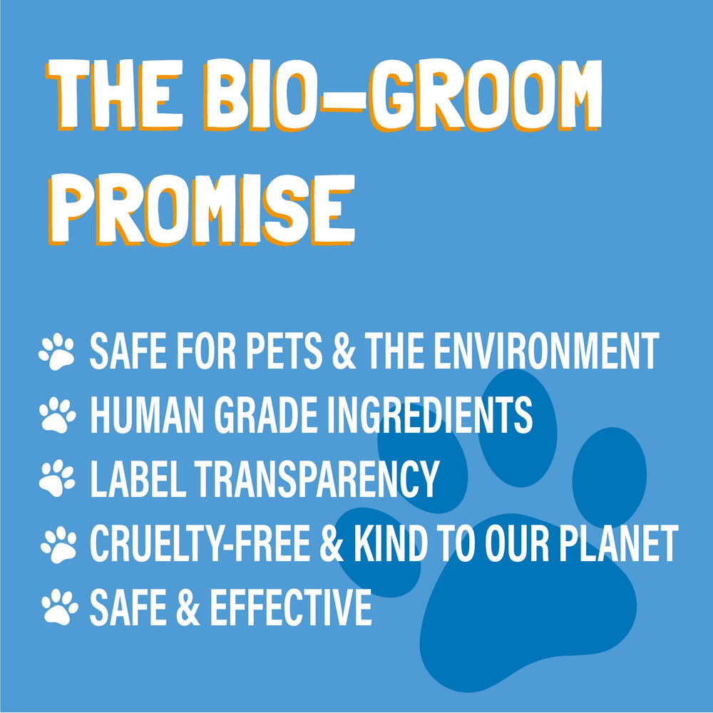 Uso diario Bio-Groom para pelaje suave y manejable en perros.