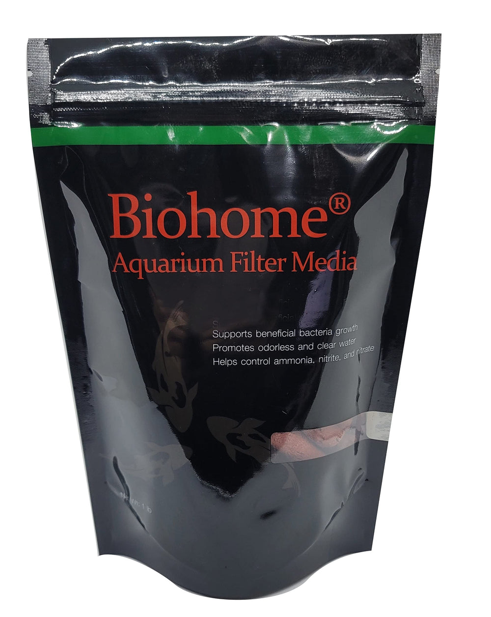 Biohome Ultimate libre de químicos, seguro para peces.