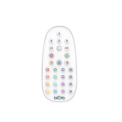 Control remoto biOrb MCR blanco para ajustar luces y ciclos día-noche.
