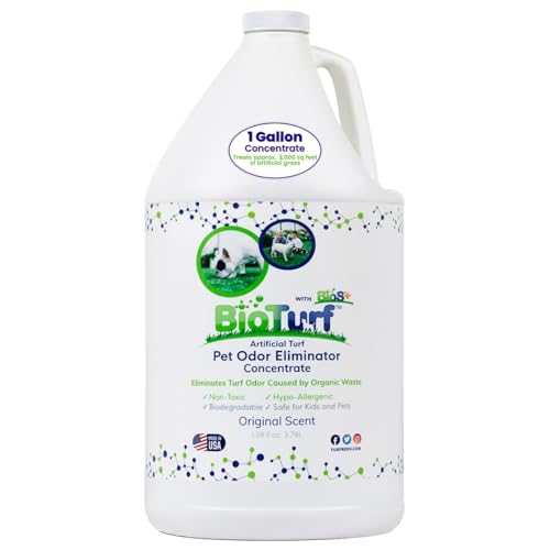 BioTurf BioS+ elimina olor de orina de perros en exteriores