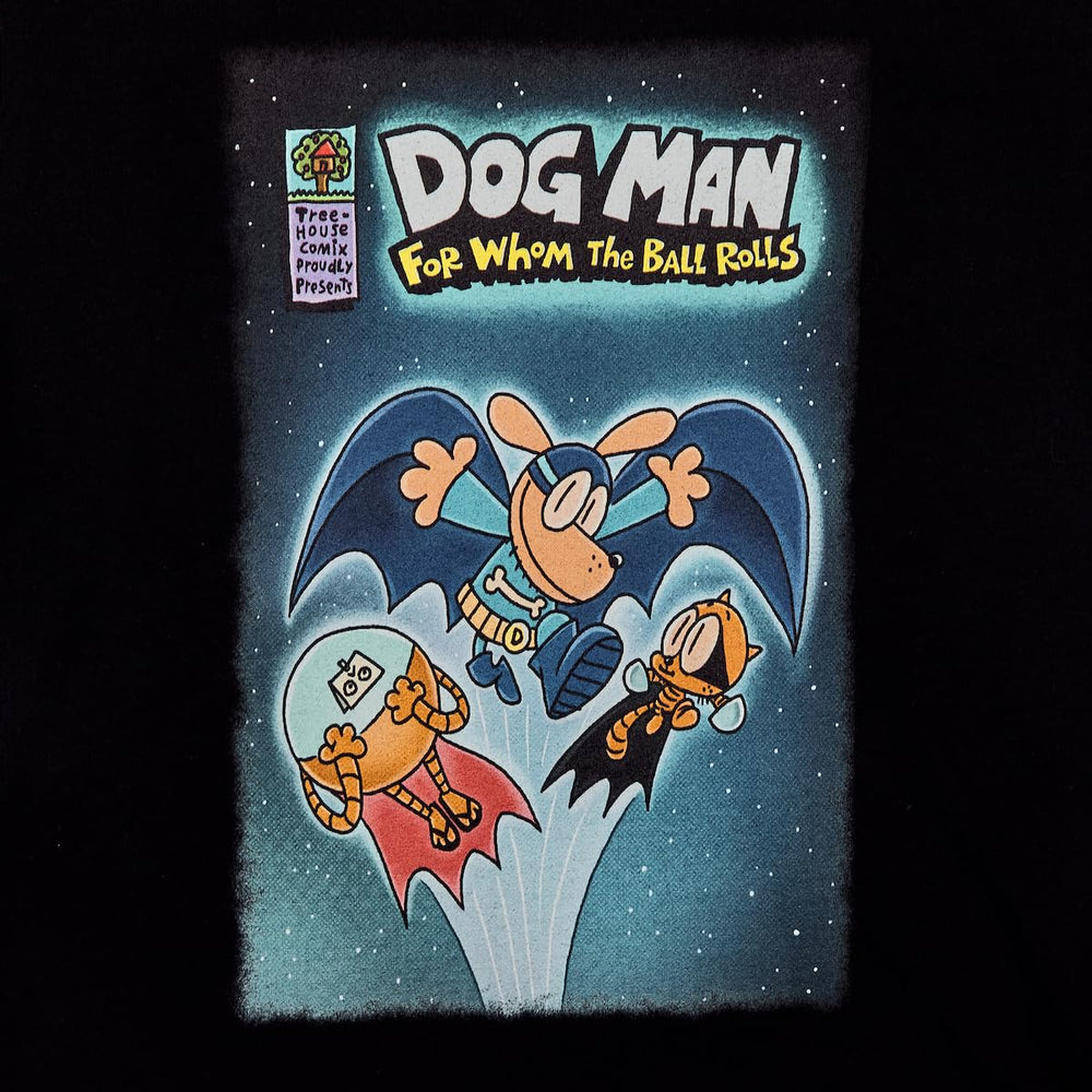 Bioworld Dog Man camisetas juveniles con talla ajustada para comodidad.