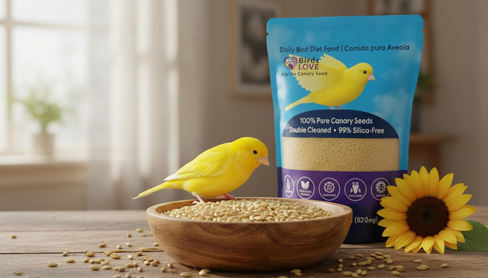 Para varias especies: canarios, pinzones y periquitos con Birds LOVE