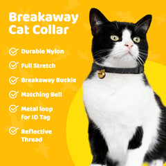 Cascabel Birdsbesafe sonido suave para alertar sin molestar al gato.
