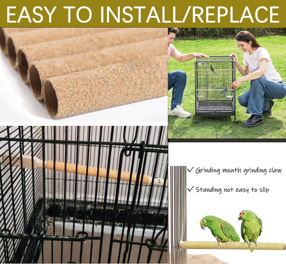Birheatry cubiertas de percha arenosas para cuidado de uñas.