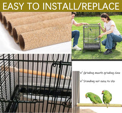 Birheatry cubiertas de percha arenosas para cuidado de uñas.