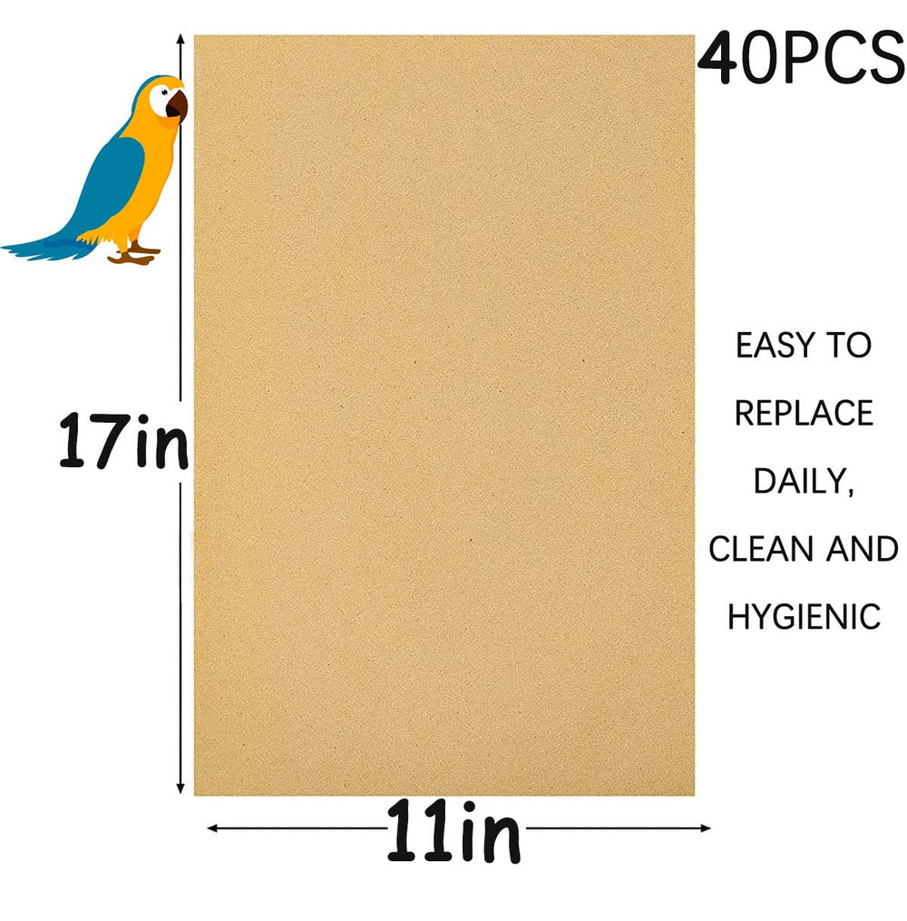 Birheatry papel grava jaula aves, cortes fáciles para ajustar tamaño