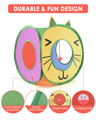 Bissap Cubo Gato Interior: espacio cómodo para explorar y descansar.
