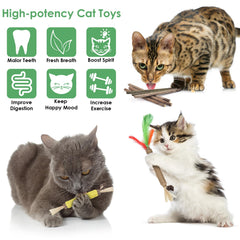 Juguete dental Bissap para gatos, posible ayuda para la higiene bucal.