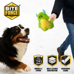 Bite Force, juguete que emite chirrido para estimular juego y entrenamiento