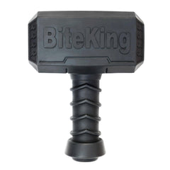 BiteKing juguete de caucho natural indestructible para perros grandes, ideal para masticadores fuertes.