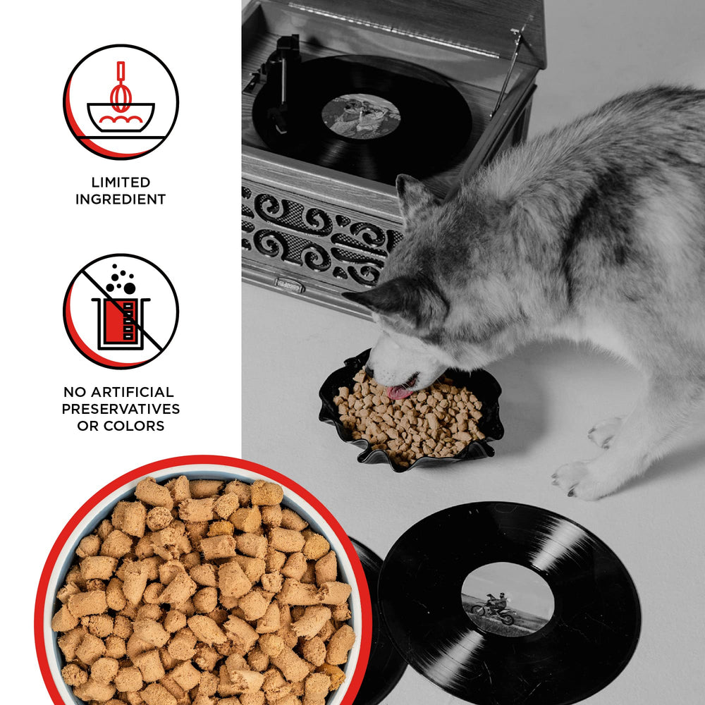 BIXBI Rawbble de res, trozos para premio saludable para perros.