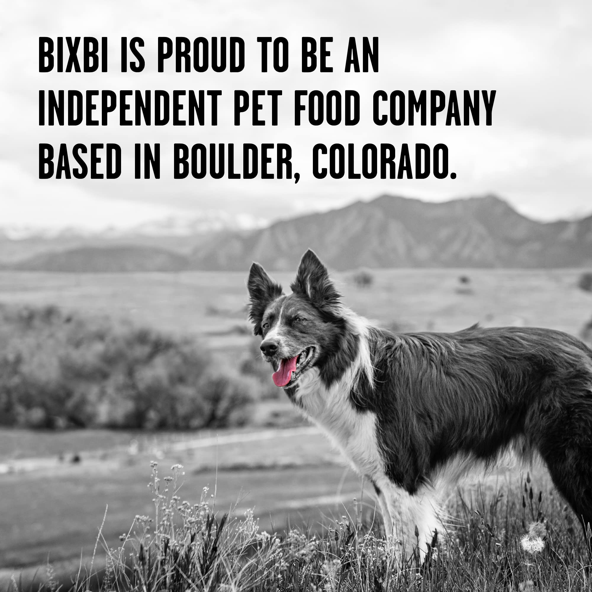 BIXBI Rawbble sin antibióticos ni rellenos añadidos.