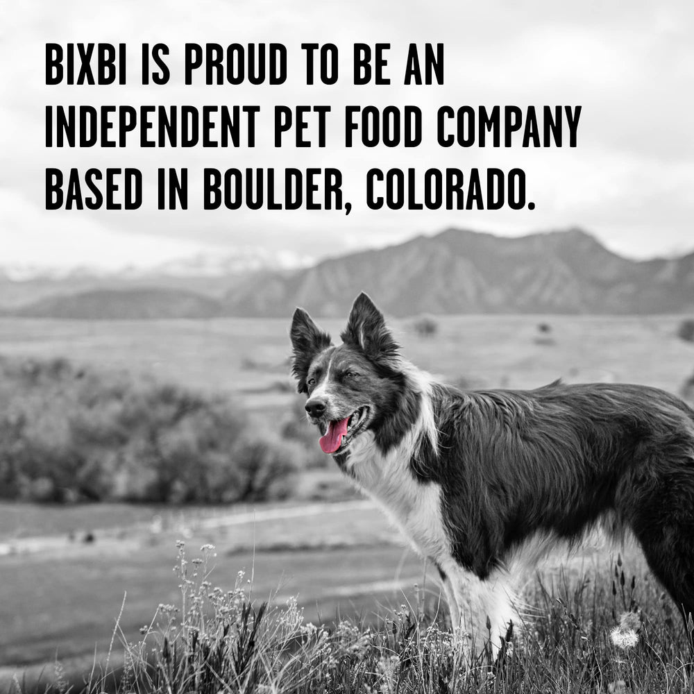 BIXBI Rawbble sin antibióticos ni rellenos añadidos.