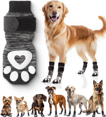 Bixie calcetines antideslizantes para perros mejorando la tracción en suelos de madera