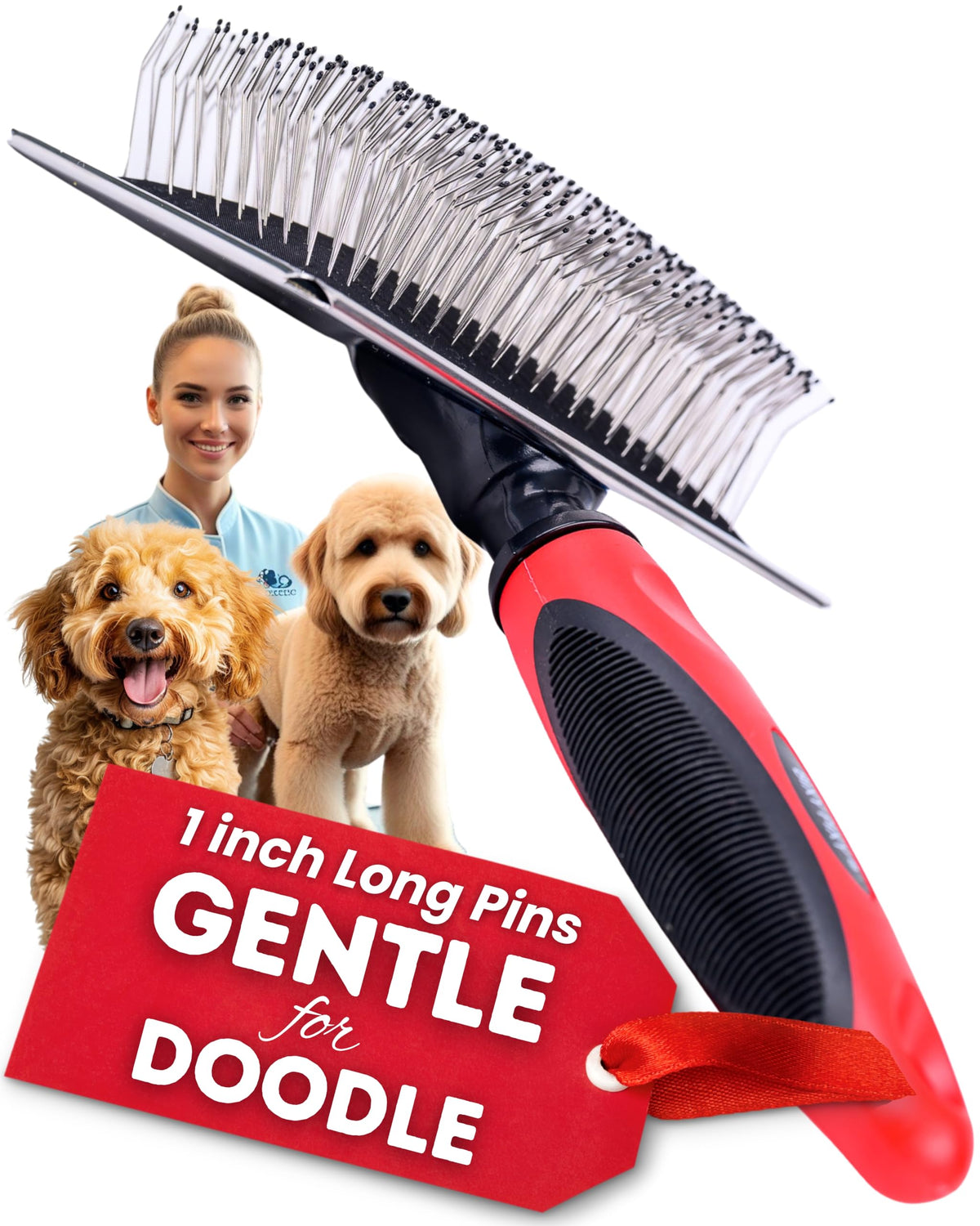 Cepillo deslizante Bixy Pixy con puntas de bola para cepillado suave.