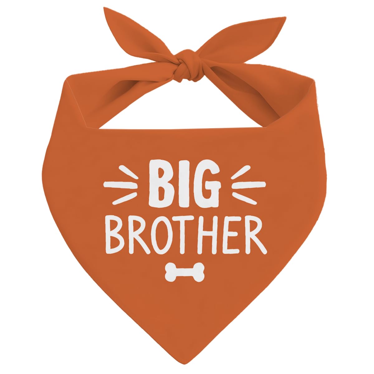 BKDJPC Bandana para perro grande hermano naranja, ideal para sesiones festivas.