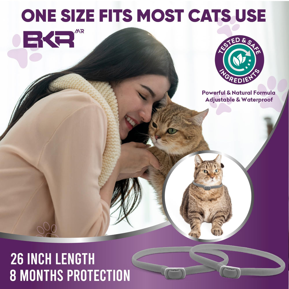 BKRMART collar para gatos uso diario con ajuste cómodo